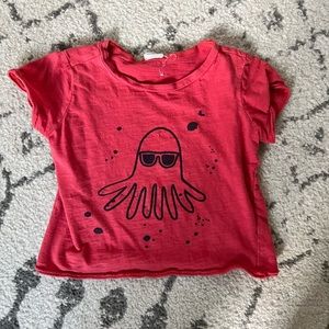 Egg octopus tee - size 3